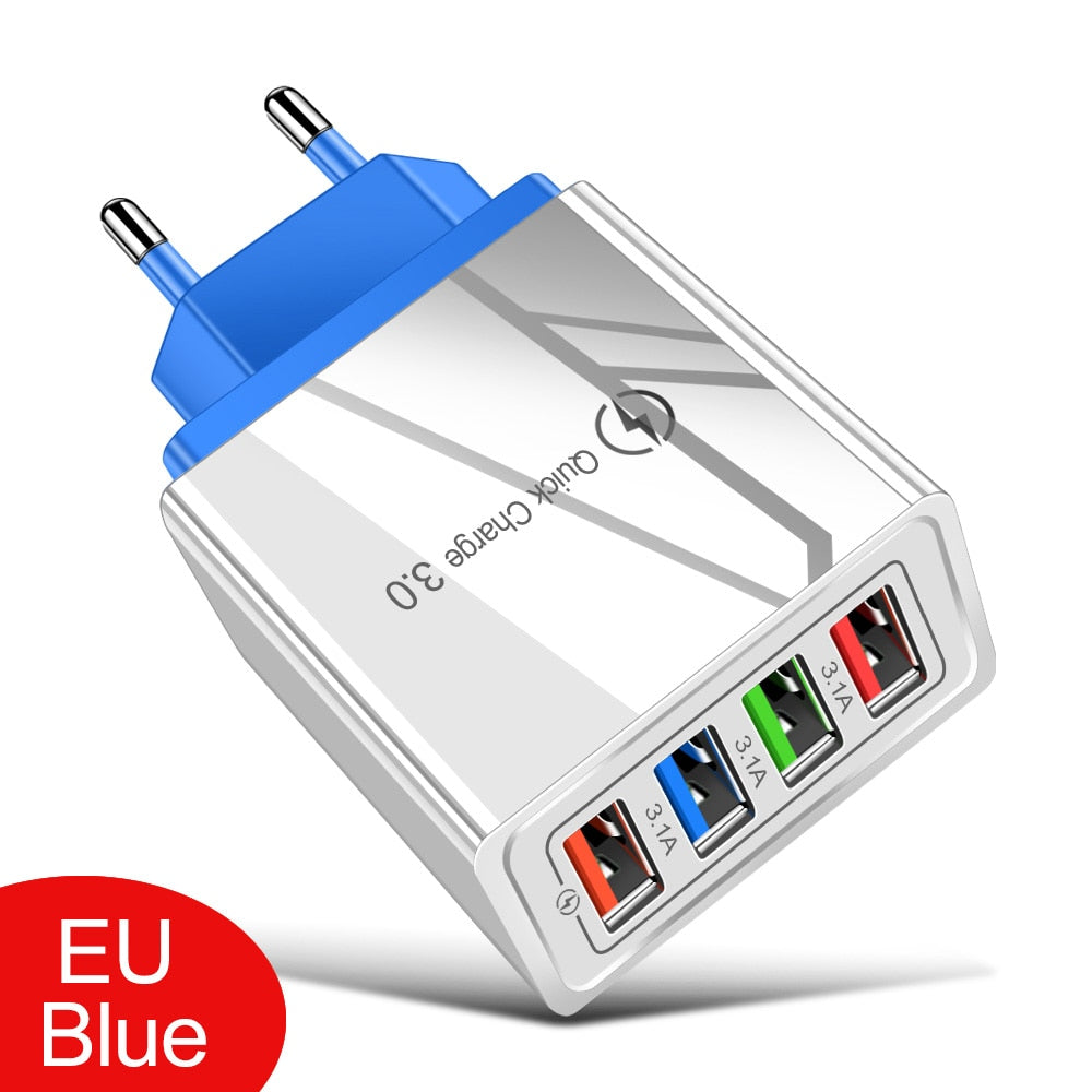 EU/US Plugg USB-lader