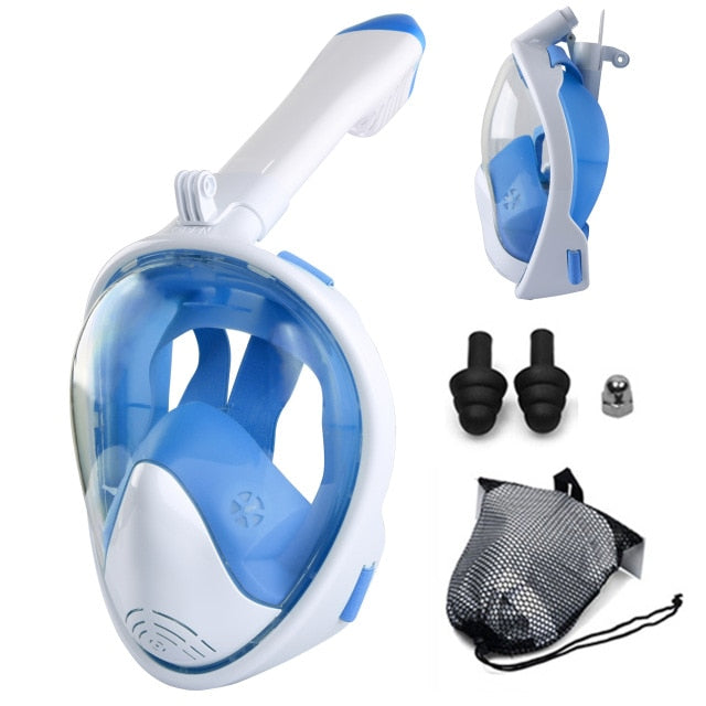 Underwater Scuba Anti Fog Full Face Diving Mask Snorkeling