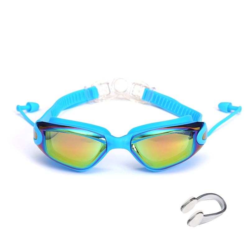 Swimming Goggles Glasses with Earplugs