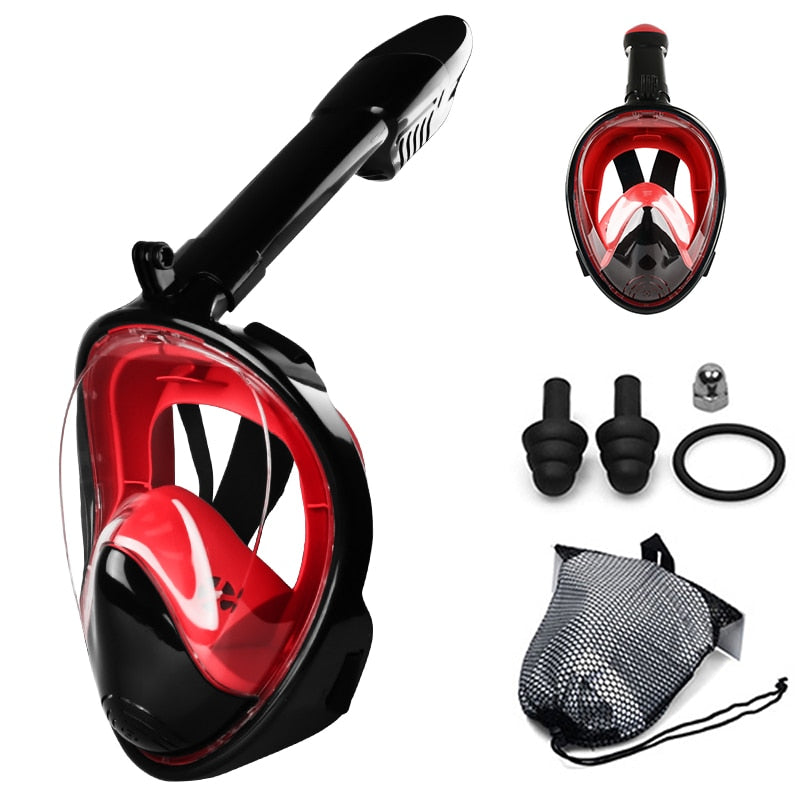 Underwater Scuba Anti Fog Full Face Diving Mask Snorkeling