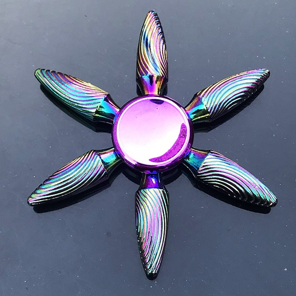 Metal Rainbow Fidget Spinner