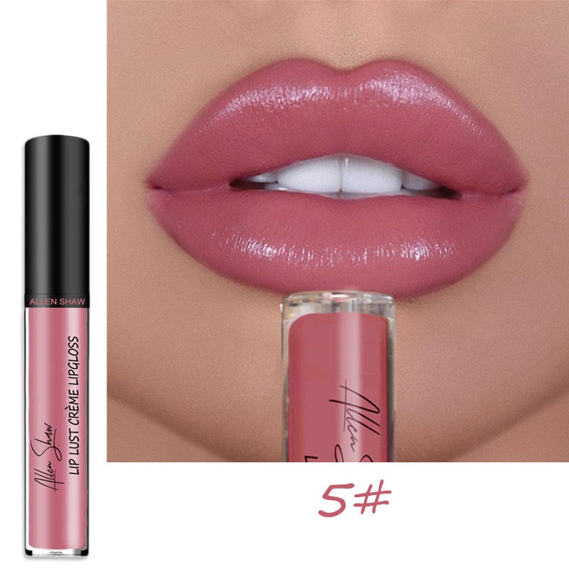 Lipstick Waterproof Long Lasting Moist Lip Gloss