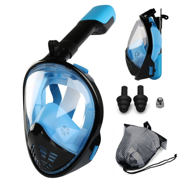 Underwater Scuba Anti Fog Full Face Diving Mask Snorkeling