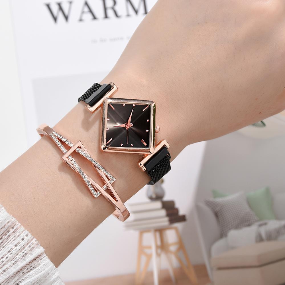 Diamond Square Watch