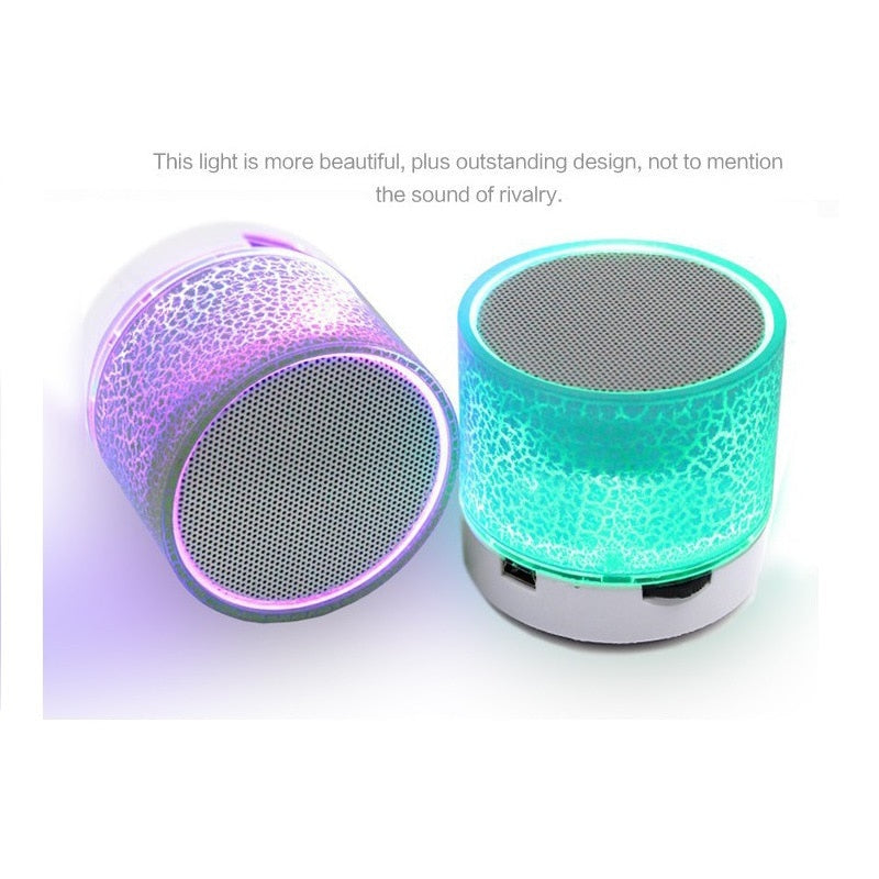 Portable Mini LED Wireless Bluetooth Speaker