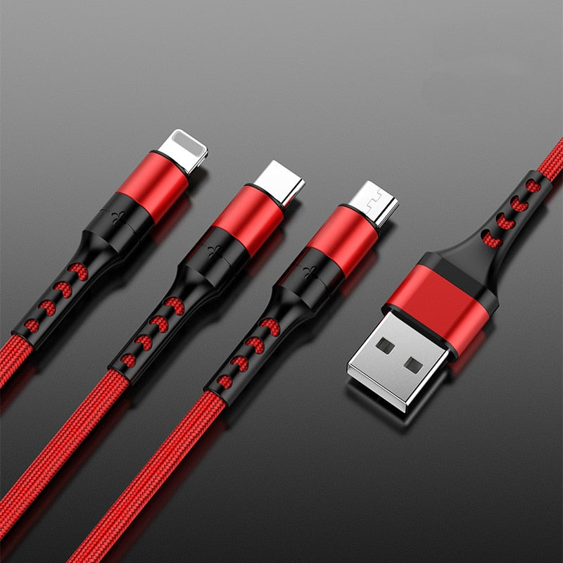 3-i-1 data USB hurtiglader