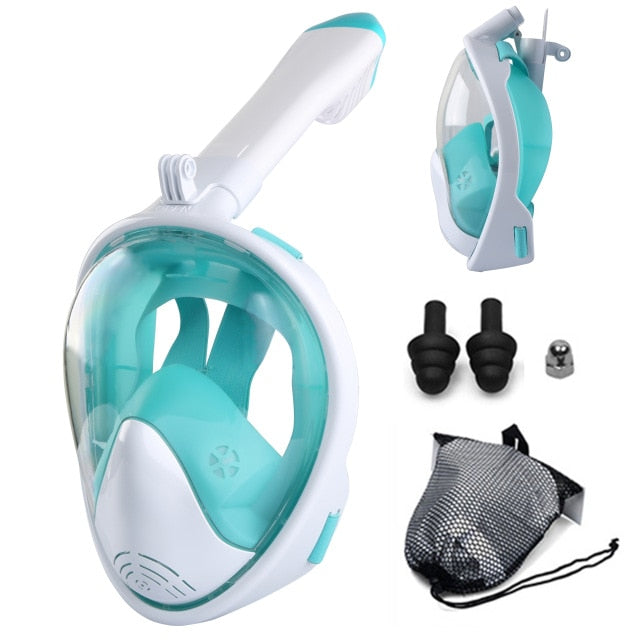 Underwater Scuba Anti Fog Full Face Diving Mask Snorkeling