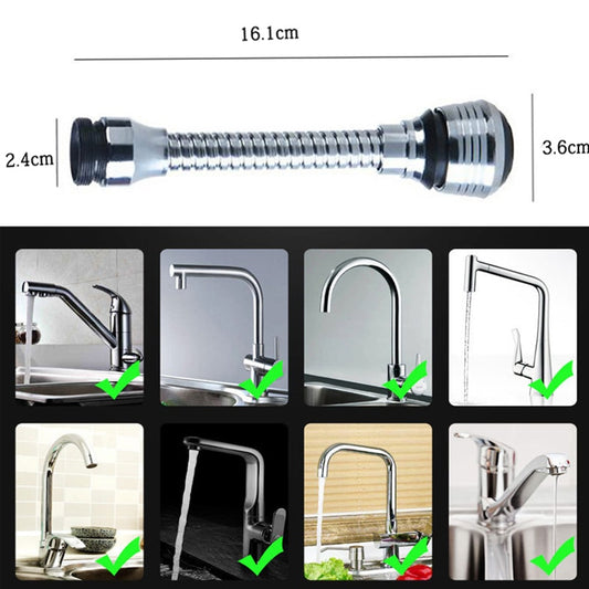 2 Modes 360 Rotatable High Pressure Faucet Extender