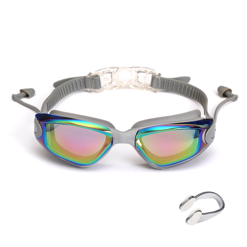 Swimming Goggles Glasses with Earplugs