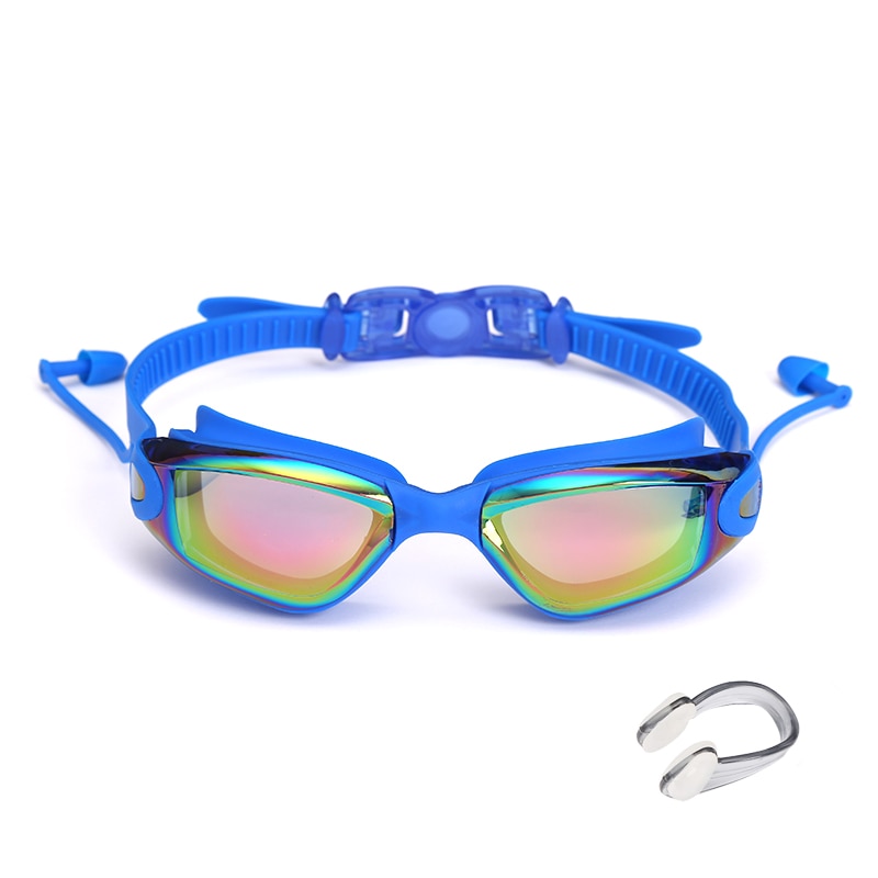 Swimming Goggles Glasses with Earplugs