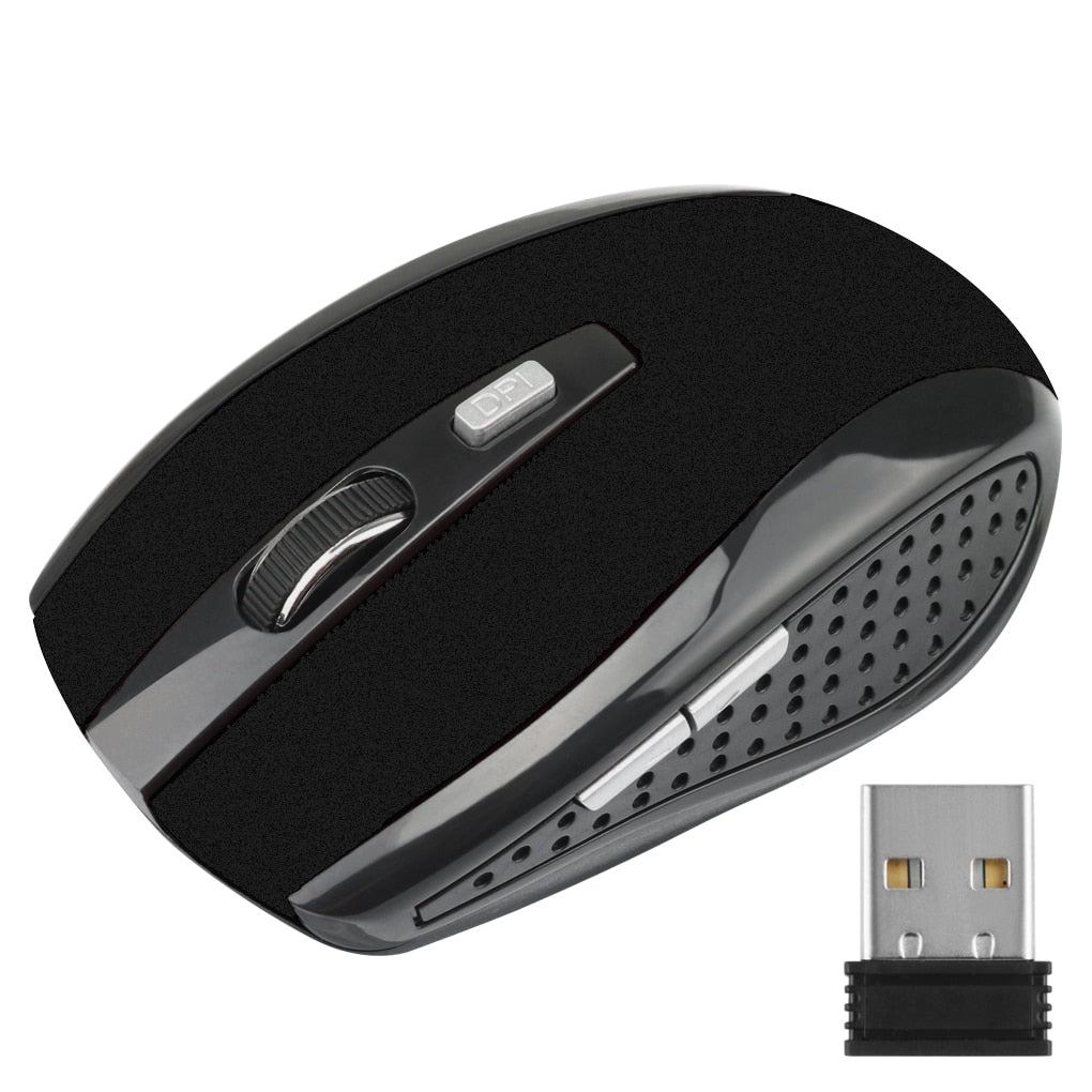 Wireless Mouse Adjustable DPI with USB