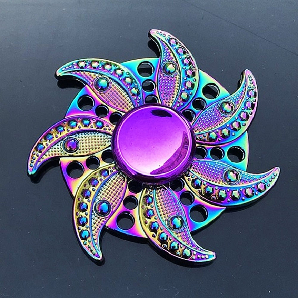 Metal Rainbow Fidget Spinner