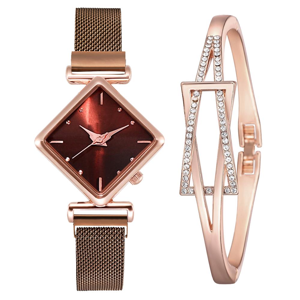 Diamond Square Watch