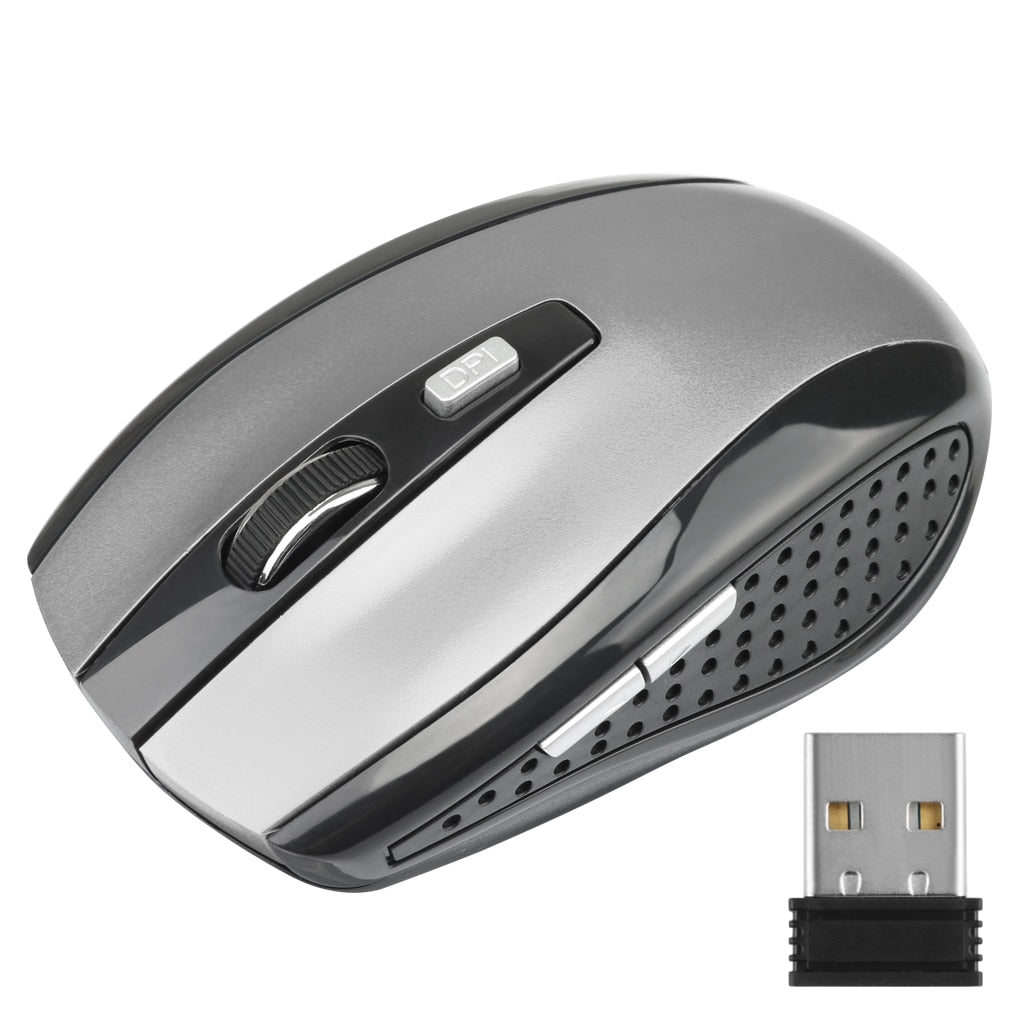 Wireless Mouse Adjustable DPI with USB