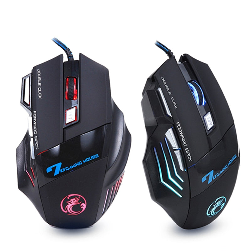 Wired Gaming Mouse LED 5500 DPI