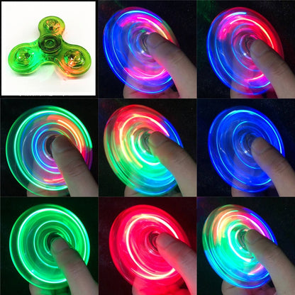 LED light Fidget Spinner Toy