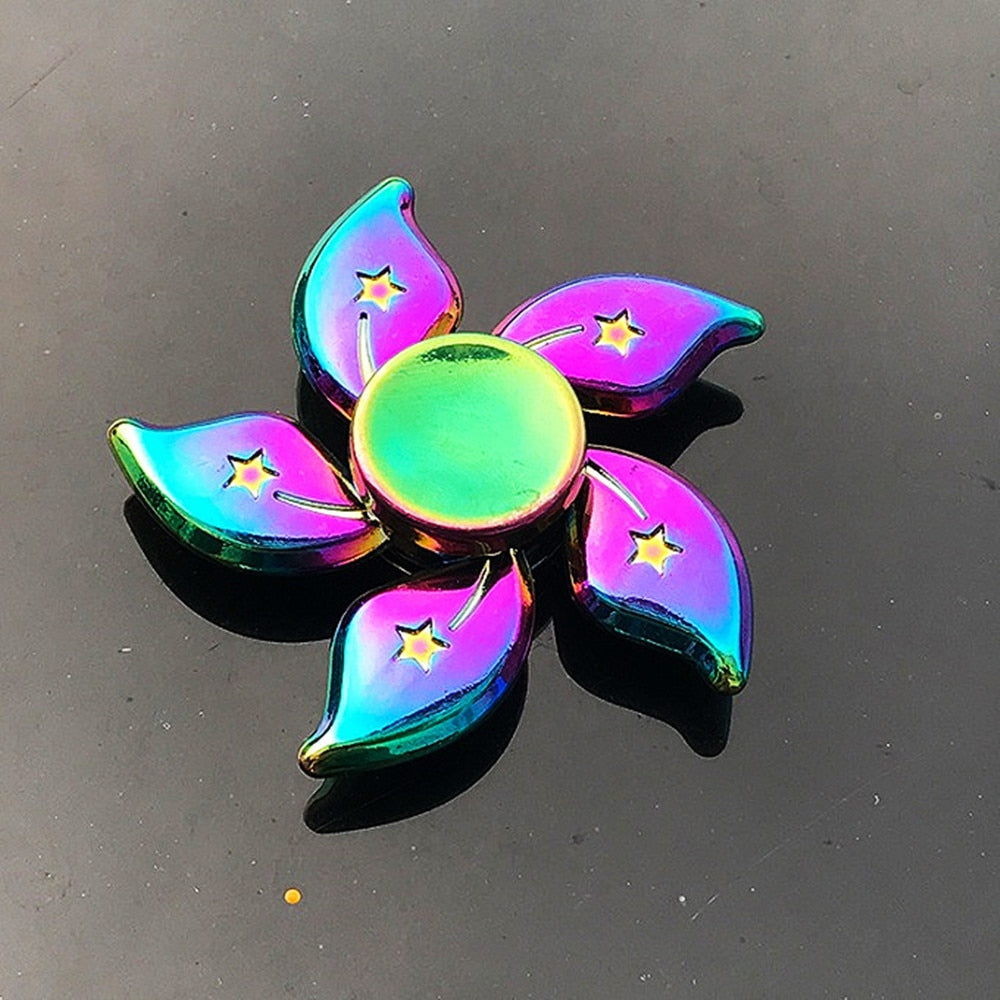 Metal Rainbow Fidget Spinner