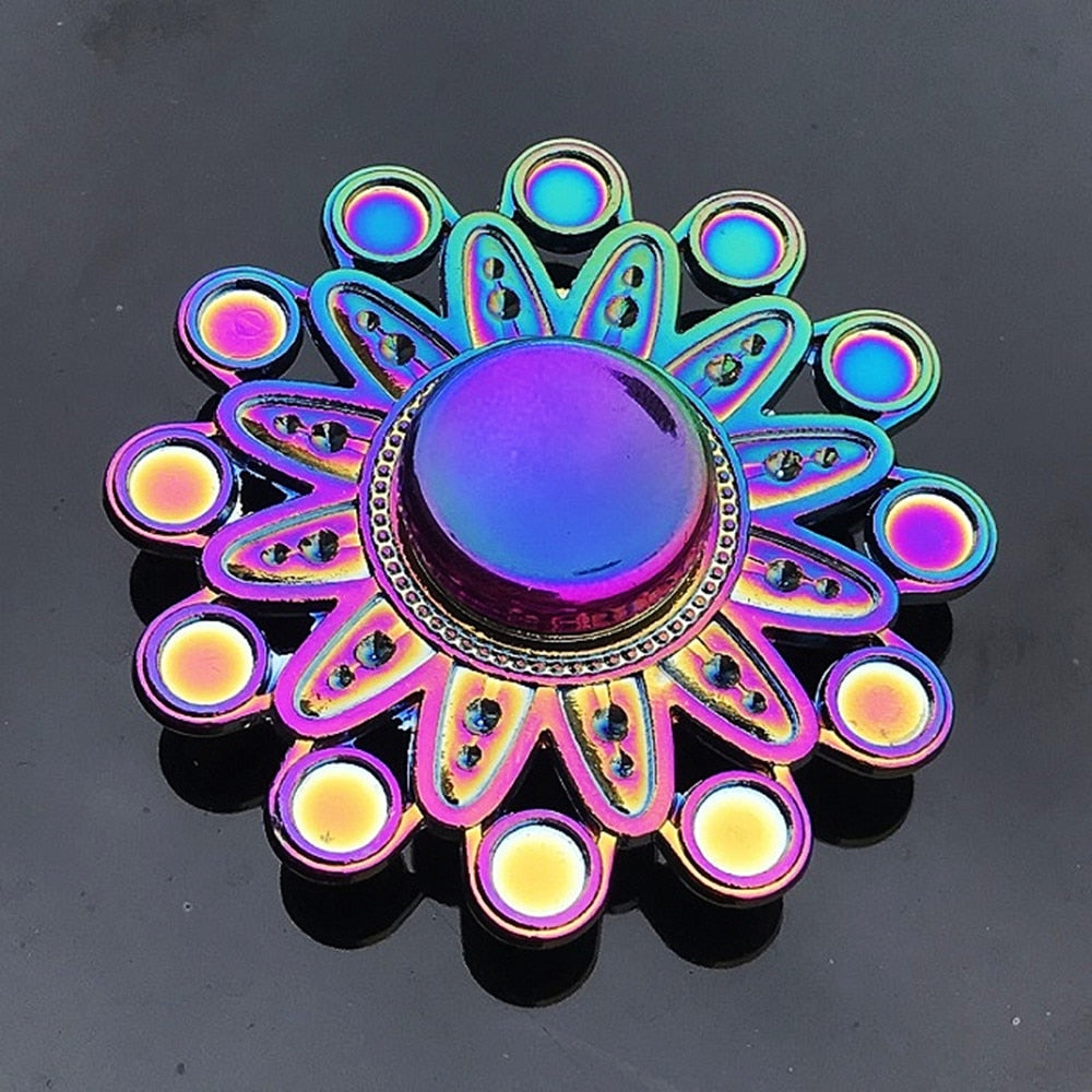 Metal Rainbow Fidget Spinner