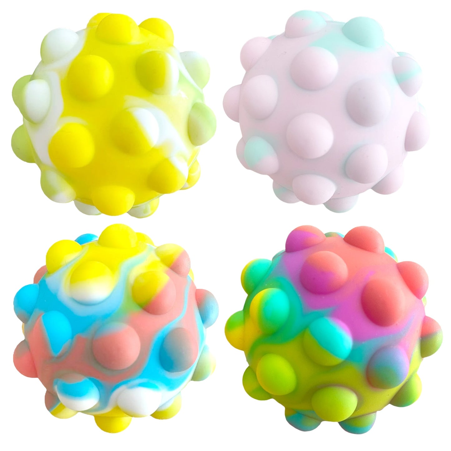 Silicone Bubble Balls Anti-stress Vent Toys for Kids