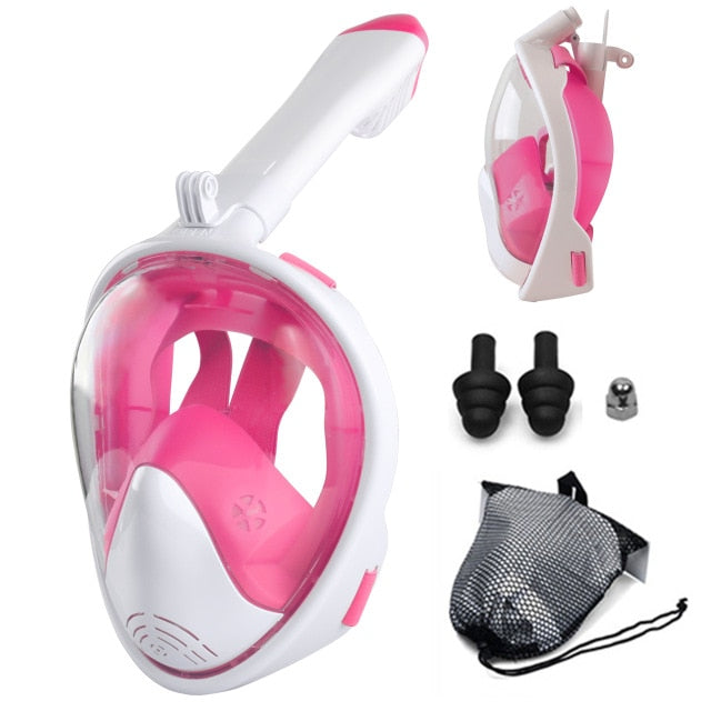 Underwater Scuba Anti Fog Full Face Diving Mask Snorkeling