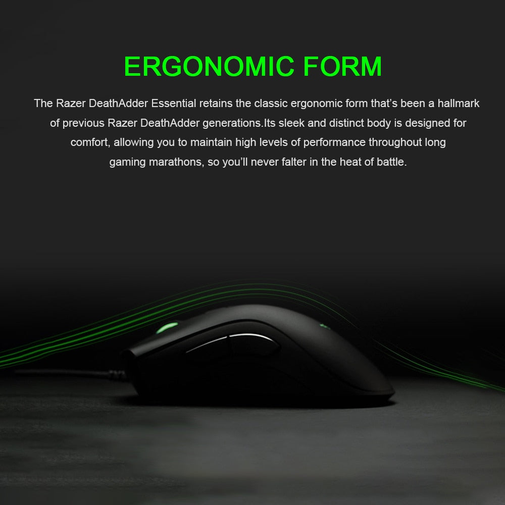 Razer Wired Gaming Mouse Mus 6400DPI