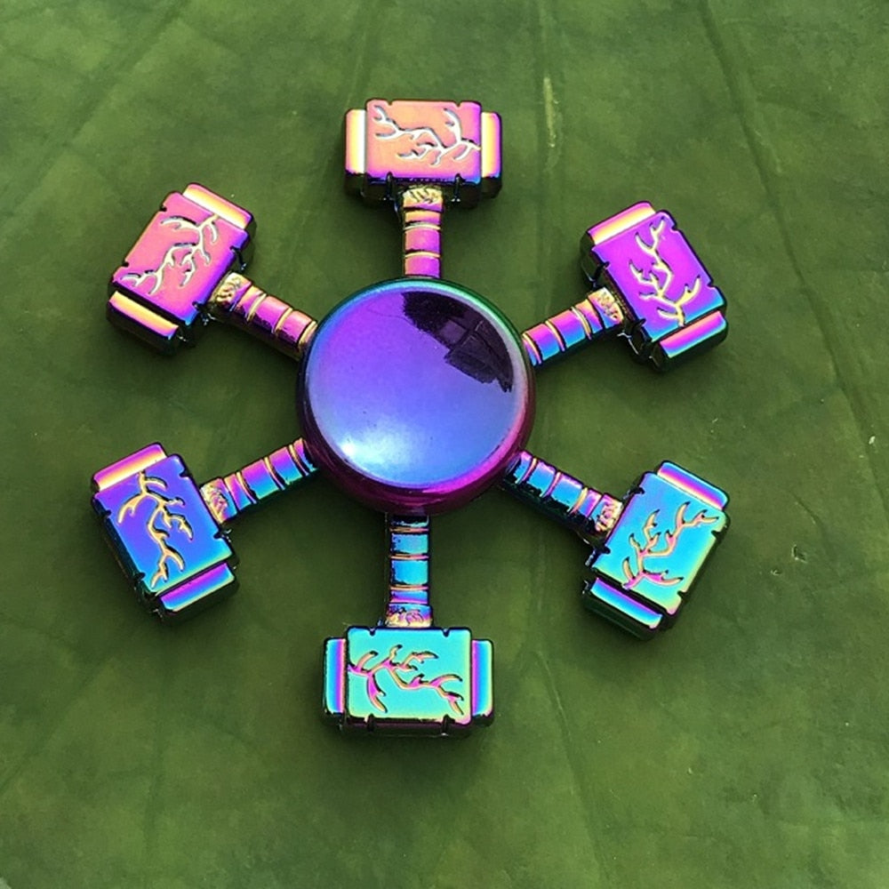 Metal Rainbow Fidget Spinner