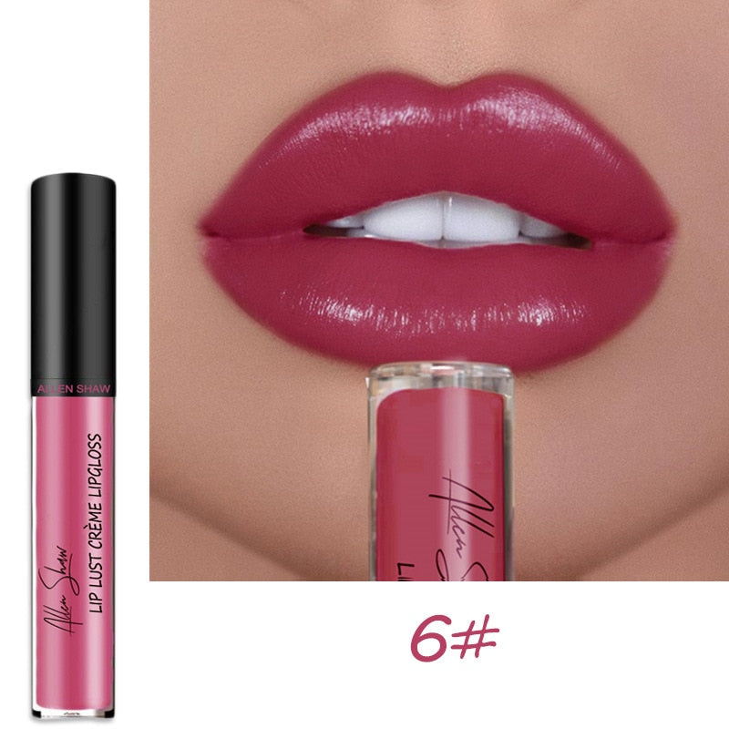 Lipstick Waterproof Long Lasting Moist Lip Gloss