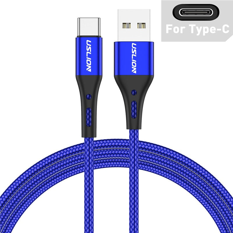 3A USB Type C kabelledning for Samsung