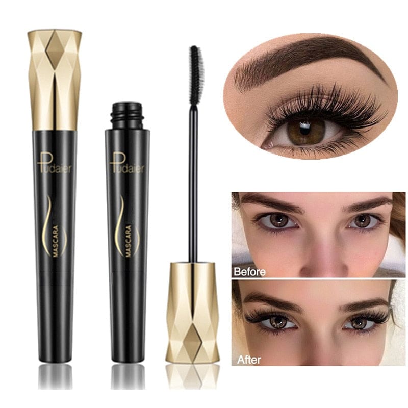 4d Silk Fiber Lash Mascara Eyelashes Waterproof Liquid Extension