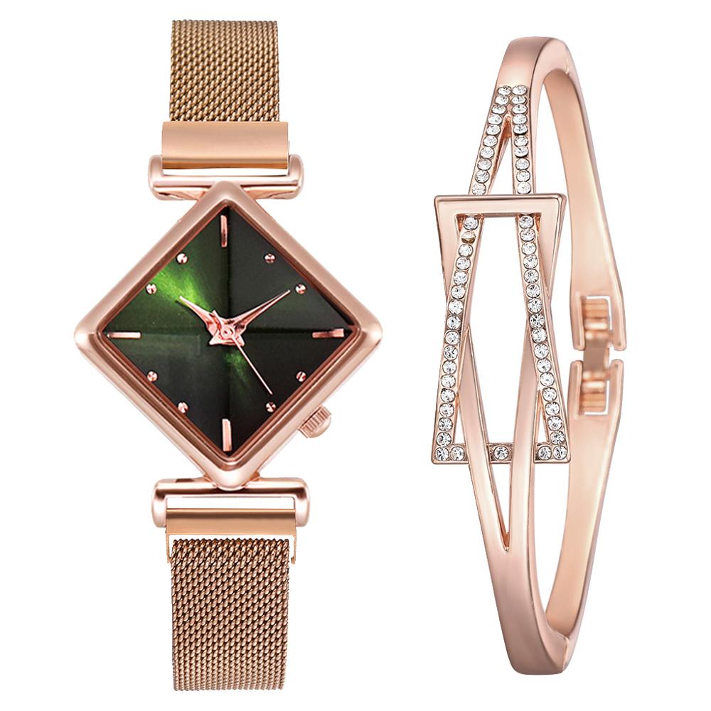 Diamond Square Watch