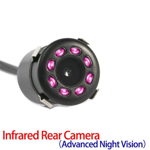 Car Rear View Camera 4 LED Night Vision Waterproof 170 Degree HD Video