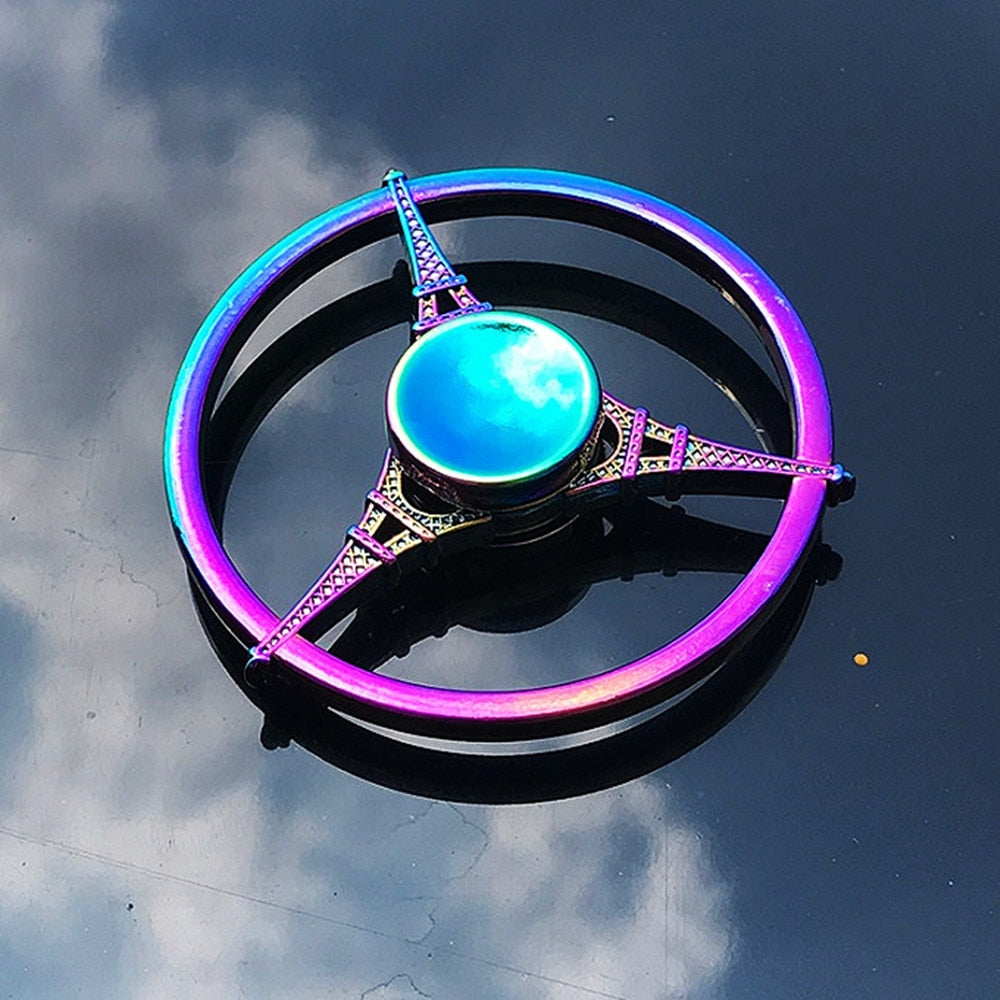 Metal Rainbow Fidget Spinner