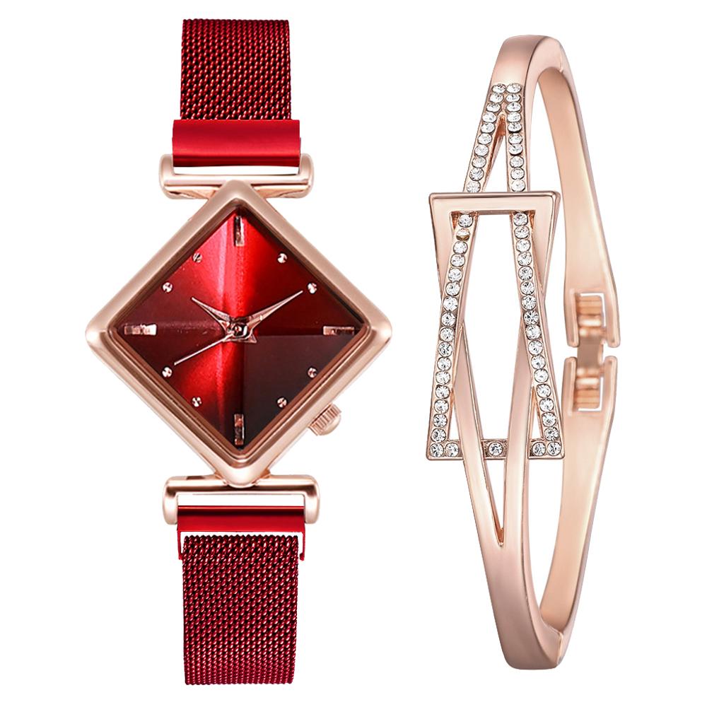 Diamond Square Watch