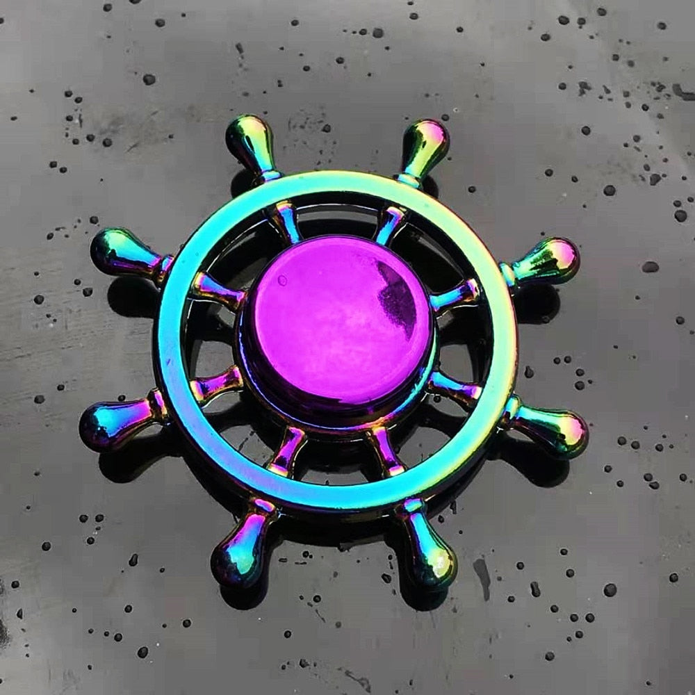 Metal Rainbow Fidget Spinner