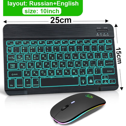 RGB Bluetooth trådløst tastatur