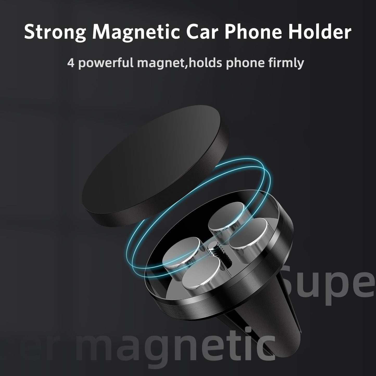 Magnetisk telefonholder for bil