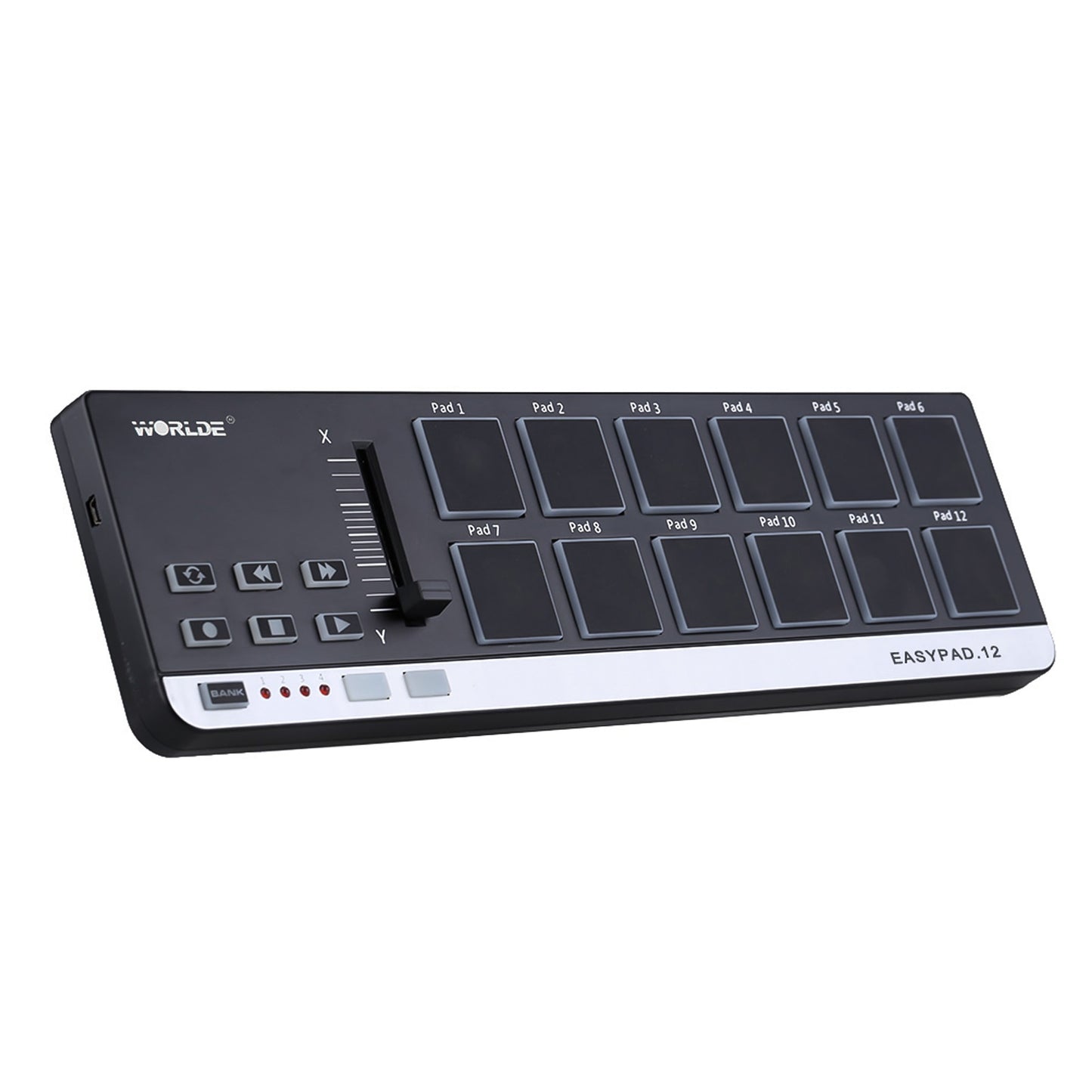 MINI 25-tasters ultrabærbar USB MIDI-tastaturkontroller