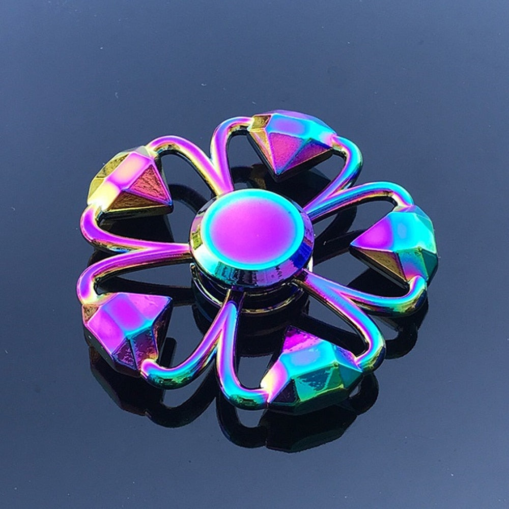 Metal Rainbow Fidget Spinner