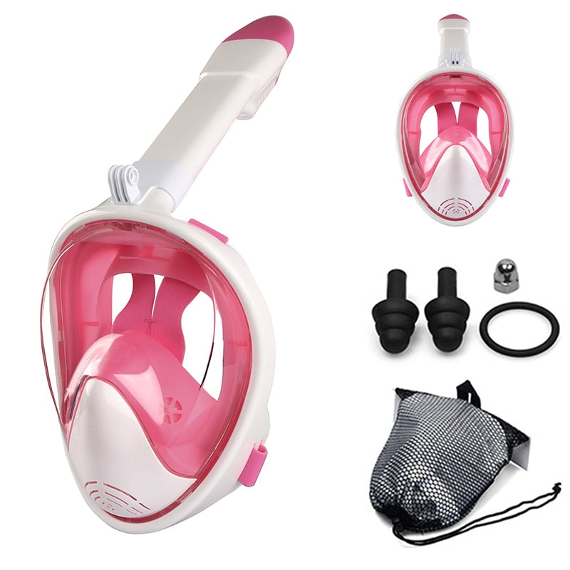 Underwater Scuba Anti Fog Full Face Diving Mask Snorkeling