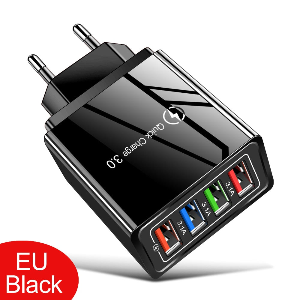 EU/US Plugg USB-lader