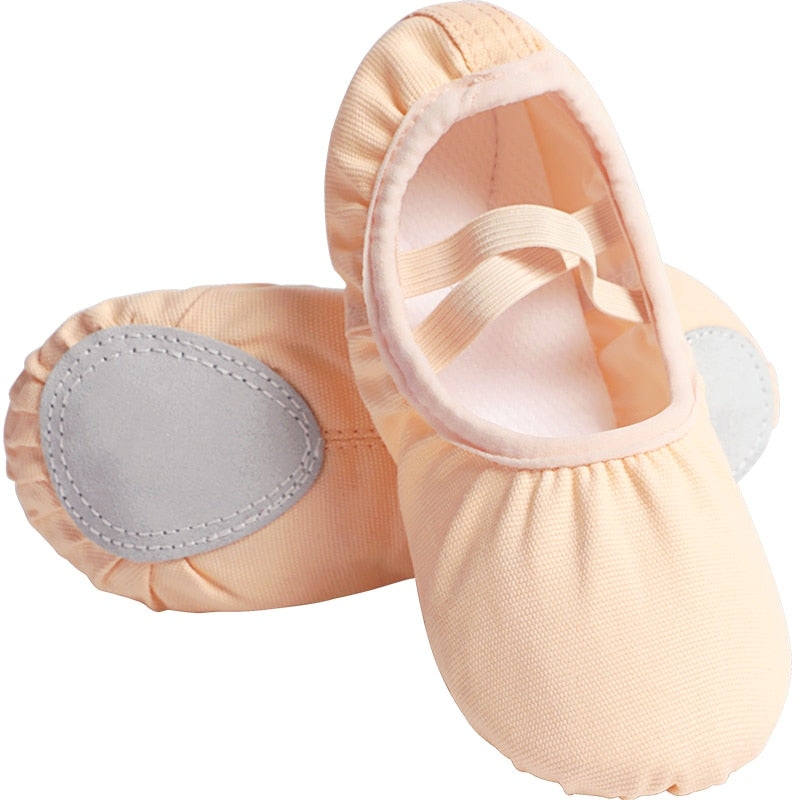 Ballet Shoes Canvas Soft Sole Dance Slippers