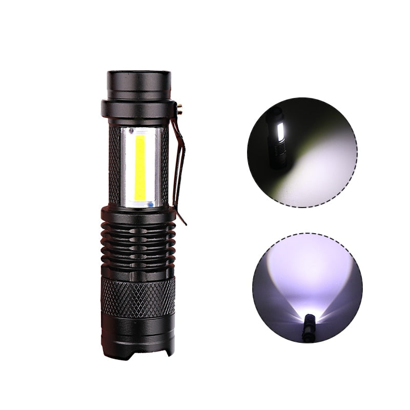 4000LM Waterproof Flashlight USB Charging