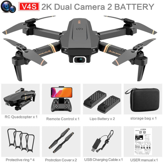 Drone WiFi live video FPV 4K/1080P HD Foldable