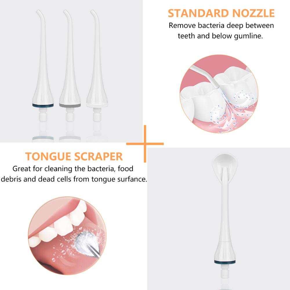 Oral Irrigator USB Oppladbar Water Flosser Bærbar tannrens