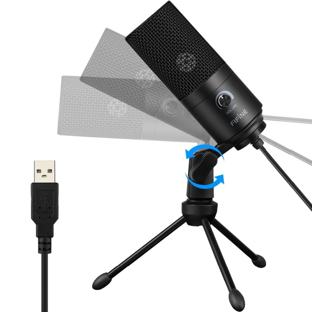 Metal USB Condenser Microphone