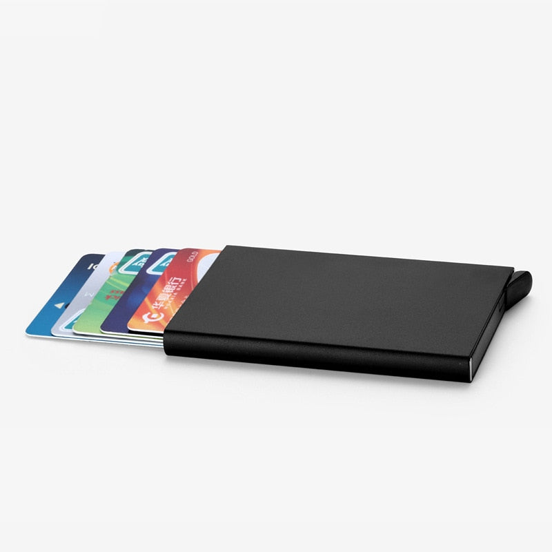 Anti-theft ID Credit Card Holder