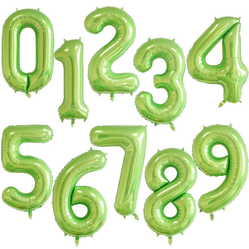 40Inch Birthday Balloons Helium Numbers