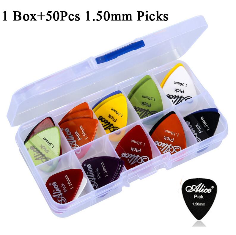 50Pcs/Set Guitar Pick Plectrum