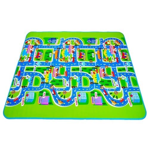 4 sizes Thick Town City Blanket Traffic mat Carpet