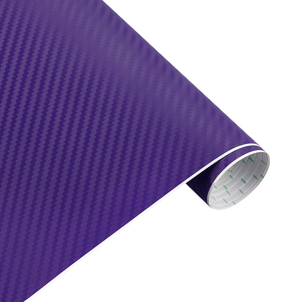 Carbon Fiber Vinyl Car Wrap Sheet Roll Film